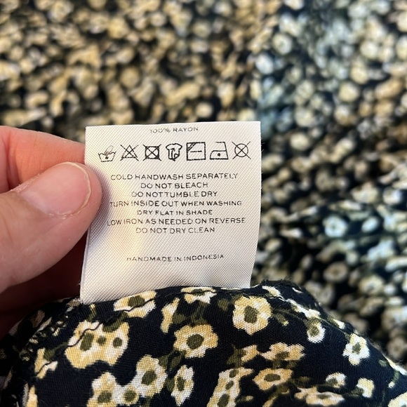 FAITHFUL THE BRAND LUNA FLORAL MINI DRESS SMALL - Picture 13 of 16
